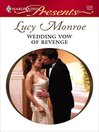 Cover image for Wedding Vow of Revenge